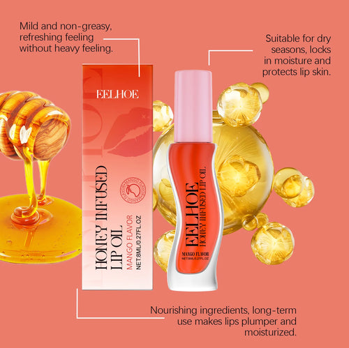 Eelhoe 8ml Honey Mango Flavor Moisturizing Lip