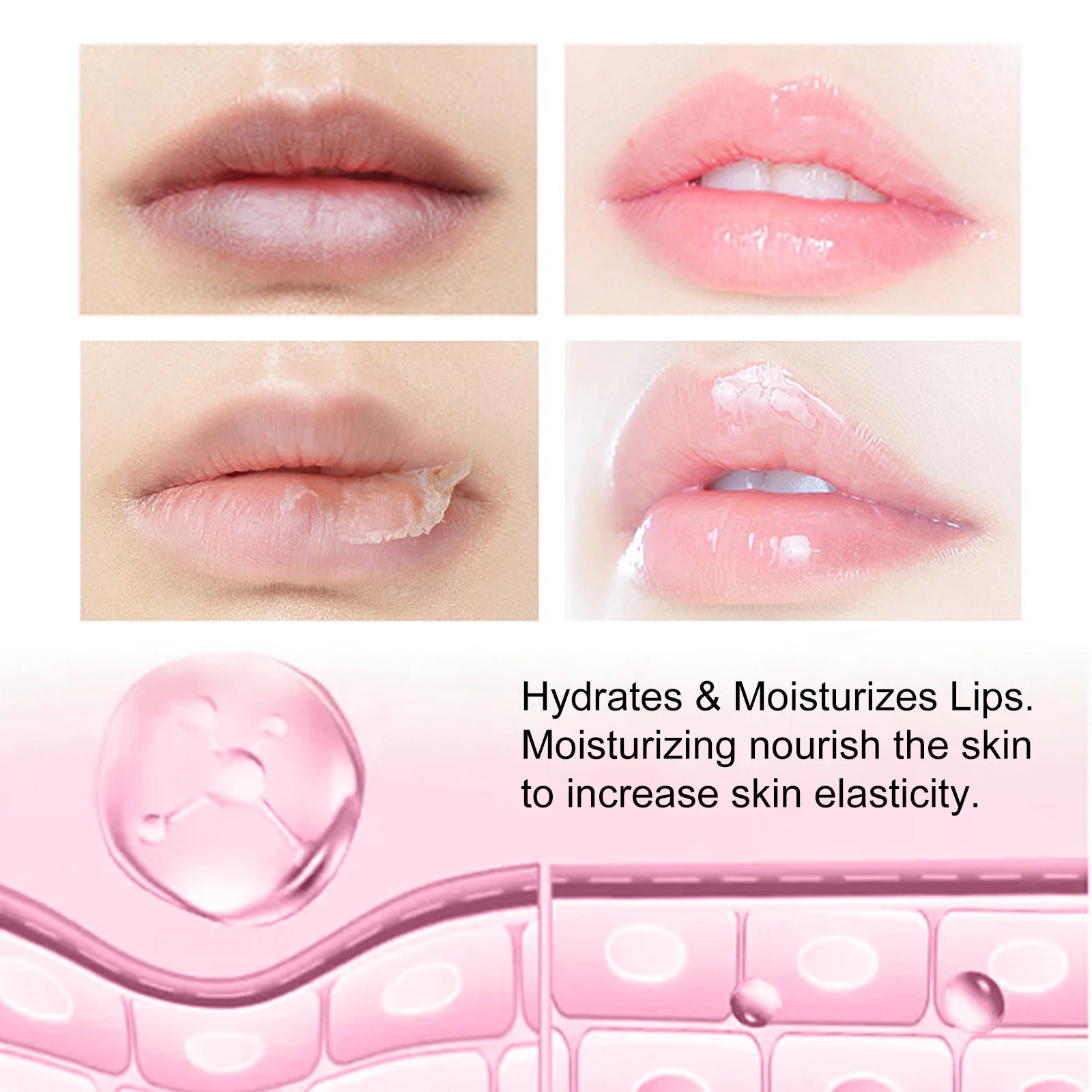 JAYSUING Sugar Lip Balm Fruite Fragrance Moisturizing