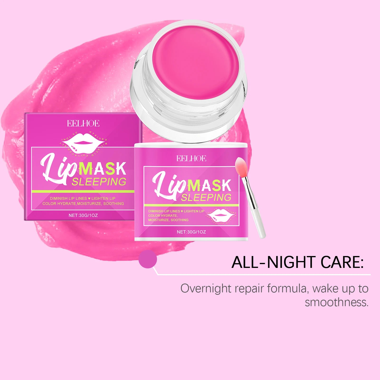 Eelhoe 30g Plumping Lip Mask Moisturizing Anti