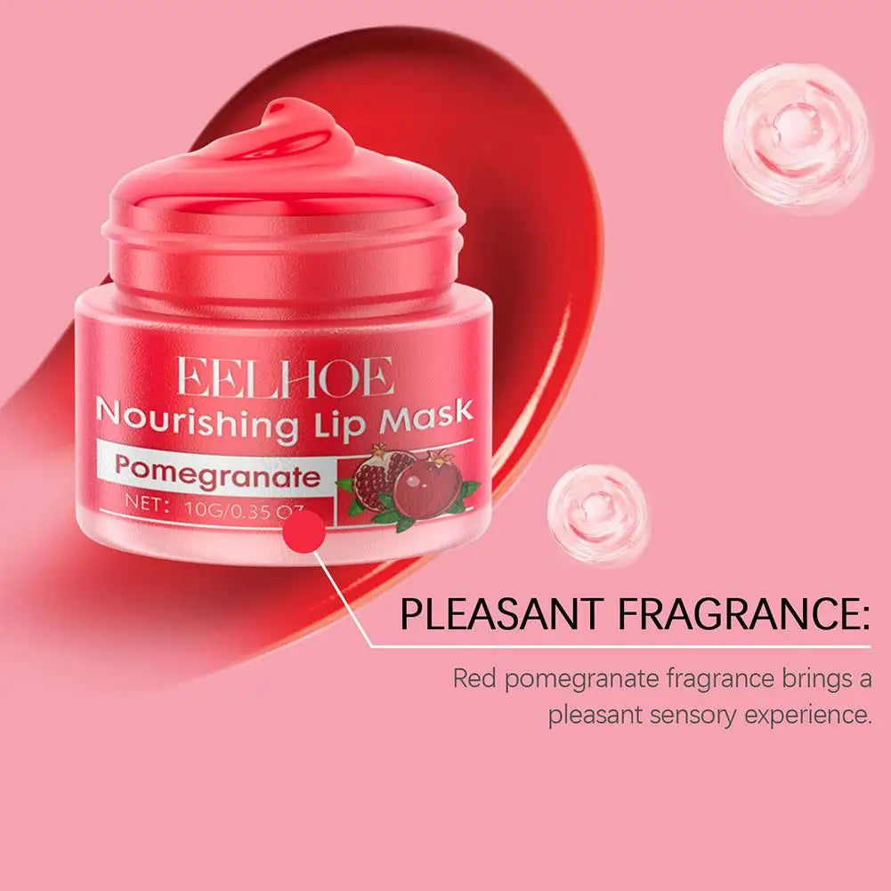 Red Pomegranate Lip Mask For Women Hydrating