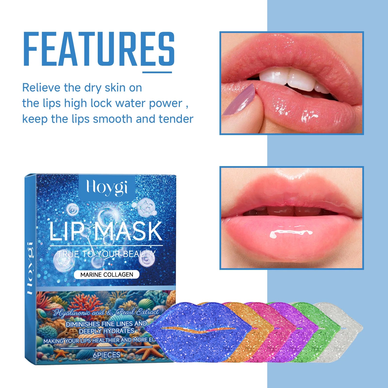 Hoygi Collagen Lip Mask Fade Lip Lines